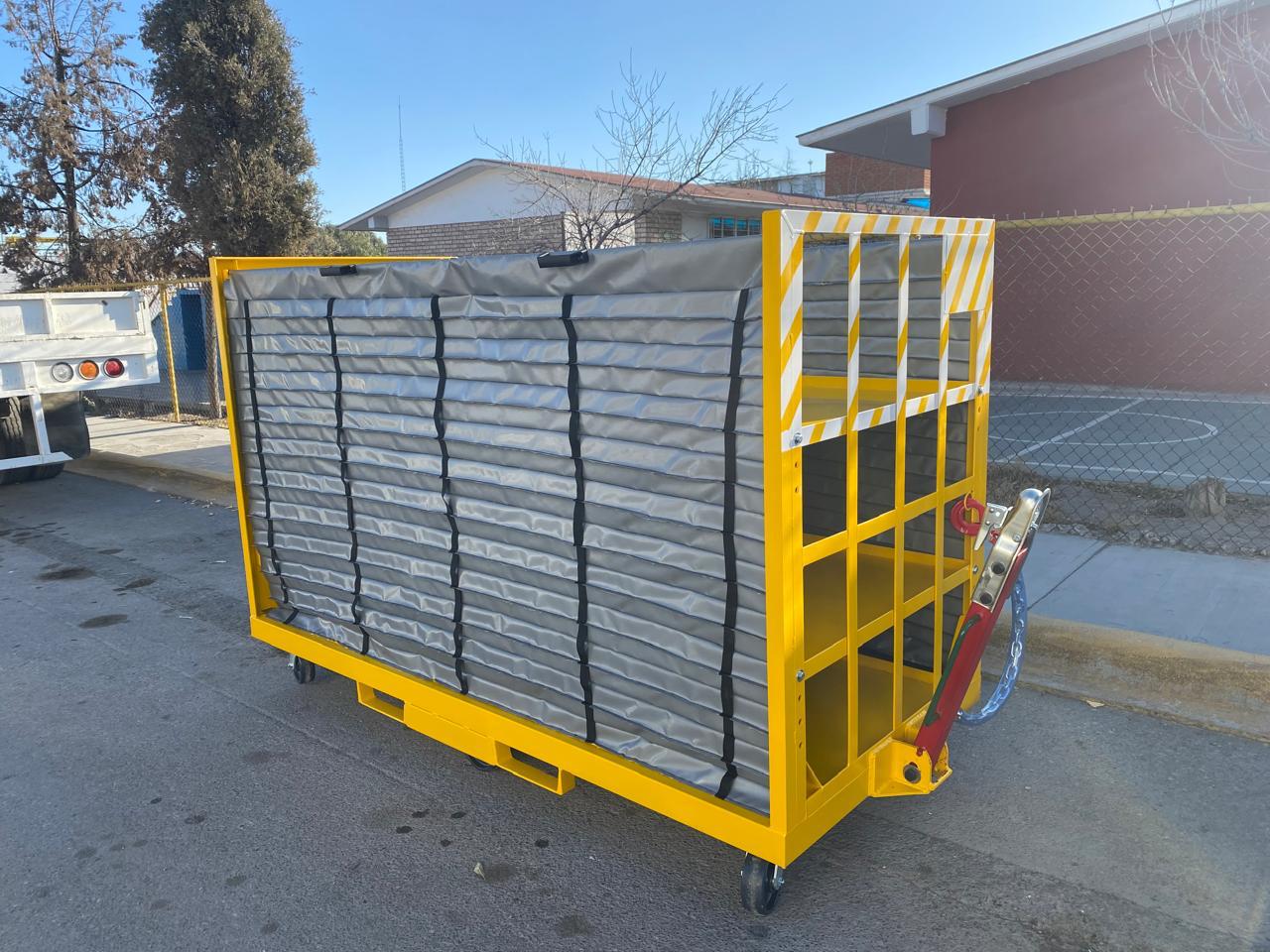 Dollies giratorios con tirón para tugger