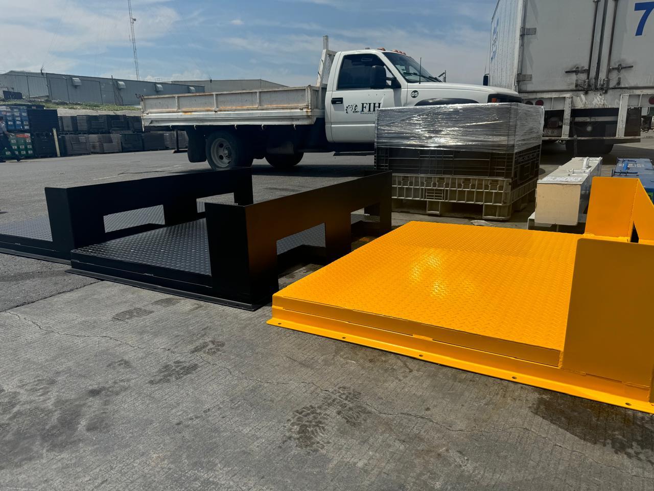 Plataformas para carga de racks industriales