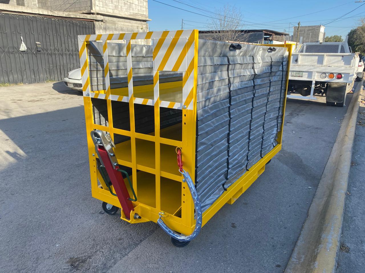 Dollies giratorios con tirón para tugger